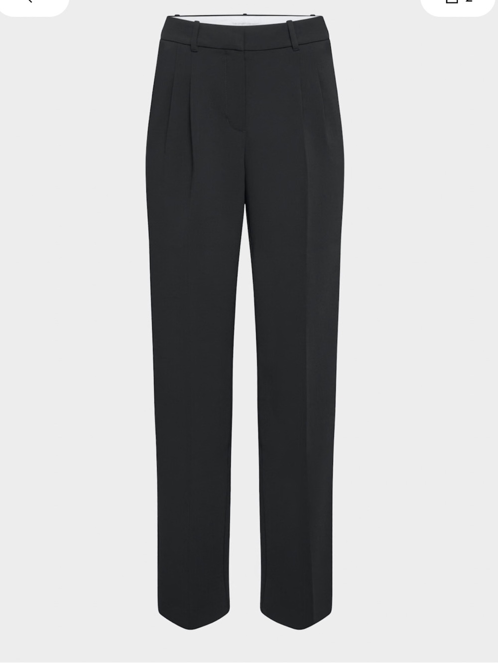Aritzia Effortless Pant™ Lo-Rise — SHORT length